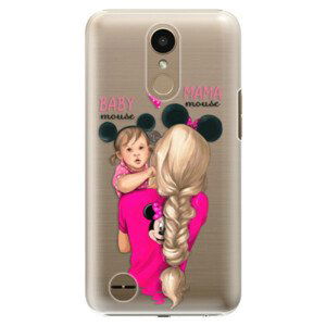 Plastové puzdro iSaprio - Mama Mouse Blond and Girl - LG K10 2017