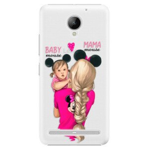 Plastové puzdro iSaprio - Mama Mouse Blond and Girl - Lenovo C2