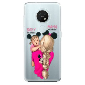 Plastové puzdro iSaprio - Mama Mouse Blond and Girl - Nokia 7.2