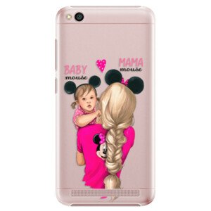 Plastové puzdro iSaprio - Mama Mouse Blond and Girl - Xiaomi Redmi 5A