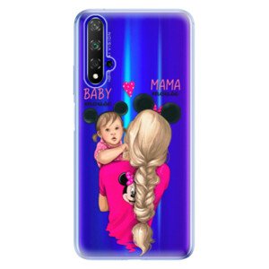 Odolné silikónové puzdro iSaprio - Mama Mouse Blond and Girl - Huawei Honor 20