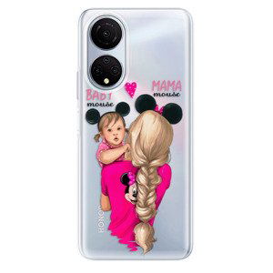 Odolné silikónové puzdro iSaprio - Mama Mouse Blond and Girl - Honor X7