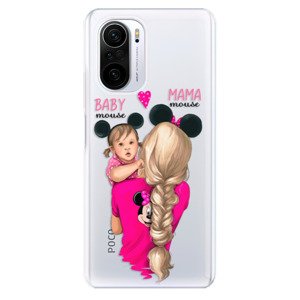 Odolné silikónové puzdro iSaprio - Mama Mouse Blond and Girl - Xiaomi Poco F3