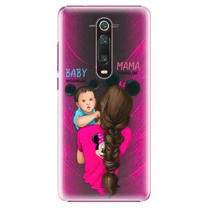 Plastové puzdro iSaprio - Mama Mouse Brunette and Boy - Xiaomi Mi 9T