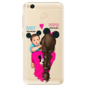 Plastové puzdro iSaprio - Mama Mouse Brunette and Boy - Xiaomi Redmi 4X