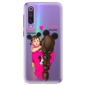 Plastové puzdro iSaprio - Mama Mouse Brunette and Girl - Xiaomi Mi 9 SE