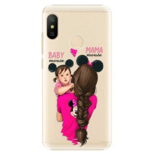 Plastové puzdro iSaprio - Mama Mouse Brunette and Girl - Xiaomi Mi A2 Lite