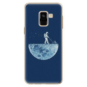 Plastové puzdro iSaprio - Moon 01 - Samsung Galaxy A8 2018