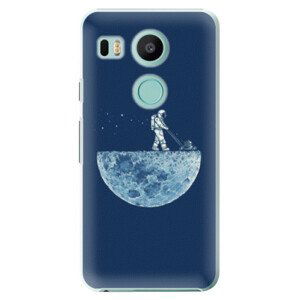 Plastové puzdro iSaprio - Moon 01 - LG Nexus 5X
