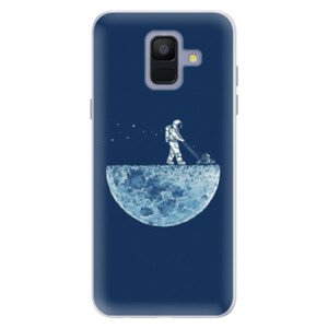 Silikónové puzdro iSaprio - Moon 01 - Samsung Galaxy A6