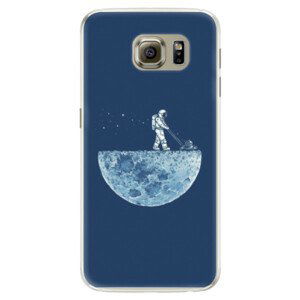 Silikónové puzdro iSaprio - Moon 01 - Samsung Galaxy S6 Edge