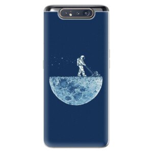 Odolné silikónové puzdro iSaprio - Moon 01 - Samsung Galaxy A80