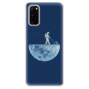 Odolné silikónové puzdro iSaprio - Moon 01 - Samsung Galaxy S20