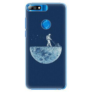 Plastové puzdro iSaprio - Moon 01 - Huawei Y7 Prime 2018