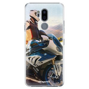 Plastové puzdro iSaprio - Motorcycle 10 - LG G7