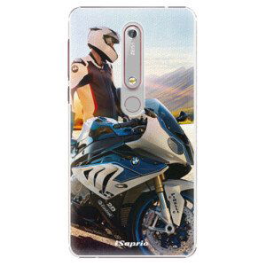 Plastové puzdro iSaprio - Motorcycle 10 - Nokia 6.1