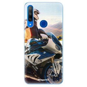 Odolné silikónové puzdro iSaprio - Motorcycle 10 - Huawei Honor 9X