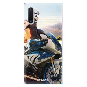 Odolné silikónové puzdro iSaprio - Motorcycle 10 - Samsung Galaxy Note 10+