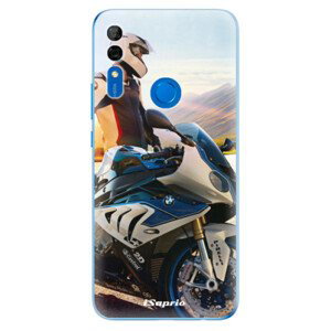 Odolné silikónové puzdro iSaprio - Motorcycle 10 - Huawei P Smart Z