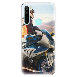 Odolné silikónové puzdro iSaprio - Motorcycle 10 - Xiaomi Redmi Note 8