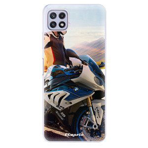 Odolné silikónové puzdro iSaprio - Motorcycle 10 - Samsung Galaxy A22 5G