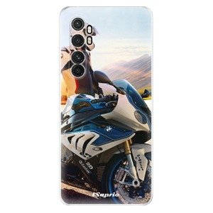 Odolné silikónové puzdro iSaprio - Motorcycle 10 - Xiaomi Mi Note 10 Lite