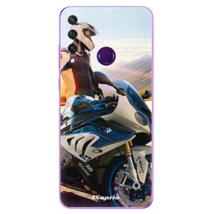 Odolné silikónové puzdro iSaprio - Motorcycle 10 - Huawei Y6p