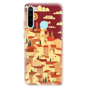 Odolné silikónové puzdro iSaprio - Mountain City - Xiaomi Redmi Note 8