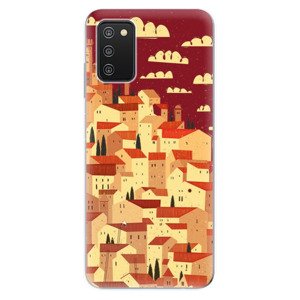 Odolné silikónové puzdro iSaprio - Mountain City - Samsung Galaxy A03s