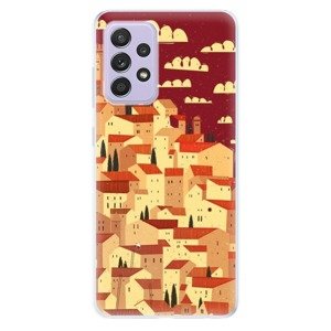 Odolné silikónové puzdro iSaprio - Mountain City - Samsung Galaxy A52/A52 5G