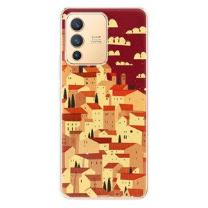 Odolné silikónové puzdro iSaprio - Mountain City - Vivo V23 5G