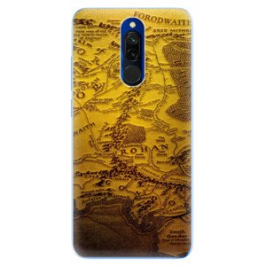 Odolné silikónové puzdro iSaprio - Old Map - Xiaomi Redmi 8