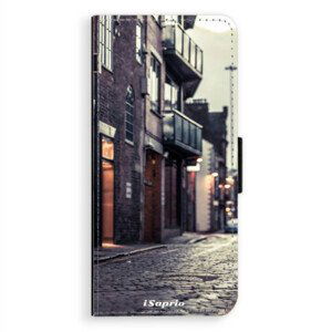Flipové puzdro iSaprio - Old Street 01 - Samsung Galaxy A8 Plus