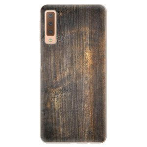 Odolné silikónové puzdro iSaprio - Old Wood - Samsung Galaxy A7 (2018)