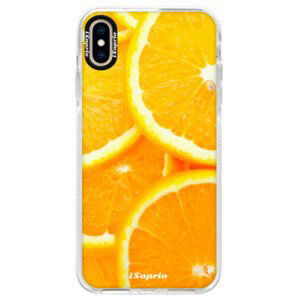 Silikónové púzdro Bumper iSaprio - Orange 10 - iPhone XS Max