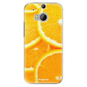 Plastové puzdro iSaprio - Orange 10 - HTC One M8
