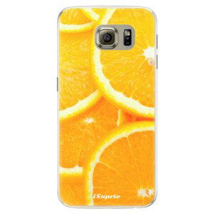 Silikónové puzdro iSaprio - Orange 10 - Samsung Galaxy S6