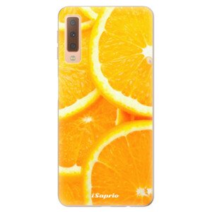 Odolné silikónové puzdro iSaprio - Orange 10 - Samsung Galaxy A7 (2018)