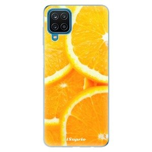 Odolné silikónové puzdro iSaprio - Orange 10 - Samsung Galaxy A12