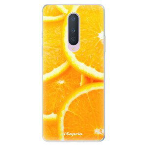 Odolné silikónové puzdro iSaprio - Orange 10 - OnePlus 8