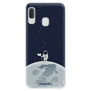 Odolné silikónové puzdro iSaprio - On The Moon 10 - Samsung Galaxy A20e