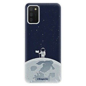 Odolné silikónové puzdro iSaprio - On The Moon 10 - Samsung Galaxy A02s