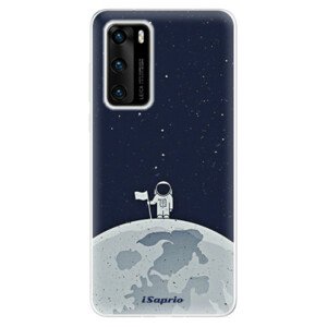 Odolné silikónové puzdro iSaprio - On The Moon 10 - Huawei P40