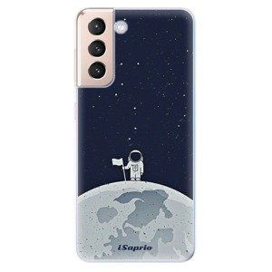 Odolné silikónové puzdro iSaprio - On The Moon 10 - Samsung Galaxy S21