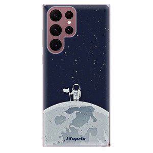 Odolné silikónové puzdro iSaprio - On The Moon 10 - Samsung Galaxy S22 Ultra 5G