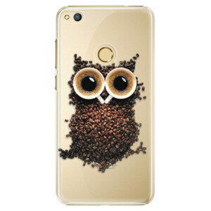 Plastové puzdro iSaprio - Owl And Coffee - Huawei Honor 8 Lite