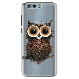 Plastové puzdro iSaprio - Owl And Coffee - Huawei Honor 9