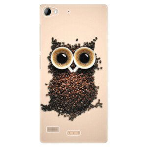 Plastové puzdro iSaprio - Owl And Coffee - Lenovo Vibe X2