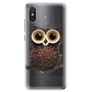 Plastové puzdro iSaprio - Owl And Coffee - Xiaomi Mi 8 Pro