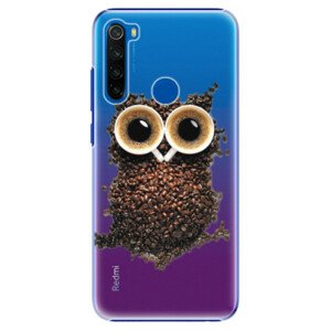 Plastové puzdro iSaprio - Owl And Coffee - Xiaomi Redmi Note 8T